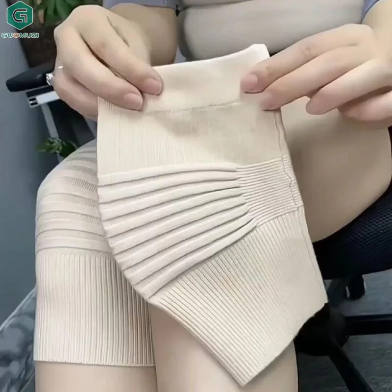 1 Pair Polyester Cotton Knee Pads Men Women Air Conditioning Room Sports Knee Pads Compression Knee Brace Elastic Support Pads
