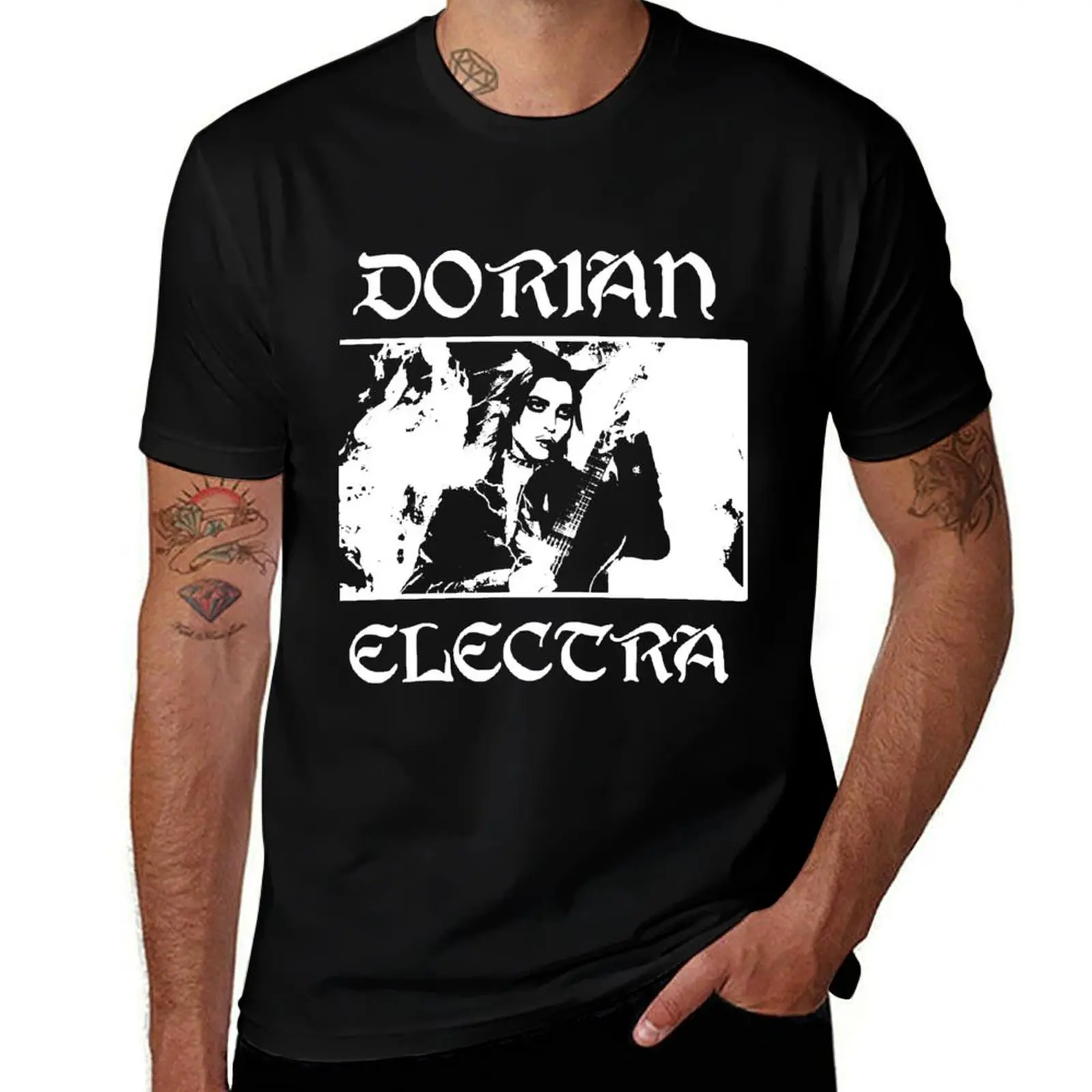 

Dorian Electra Metal Classic T-Shirt man graphic t shirt man t shirts cotton T-Shirt