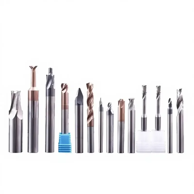 

Non-standard Customized CNC Steel Milling Cutter Ball Cutter T-Type Single-Edge Step Drill Nano-Scale Coating Cutter