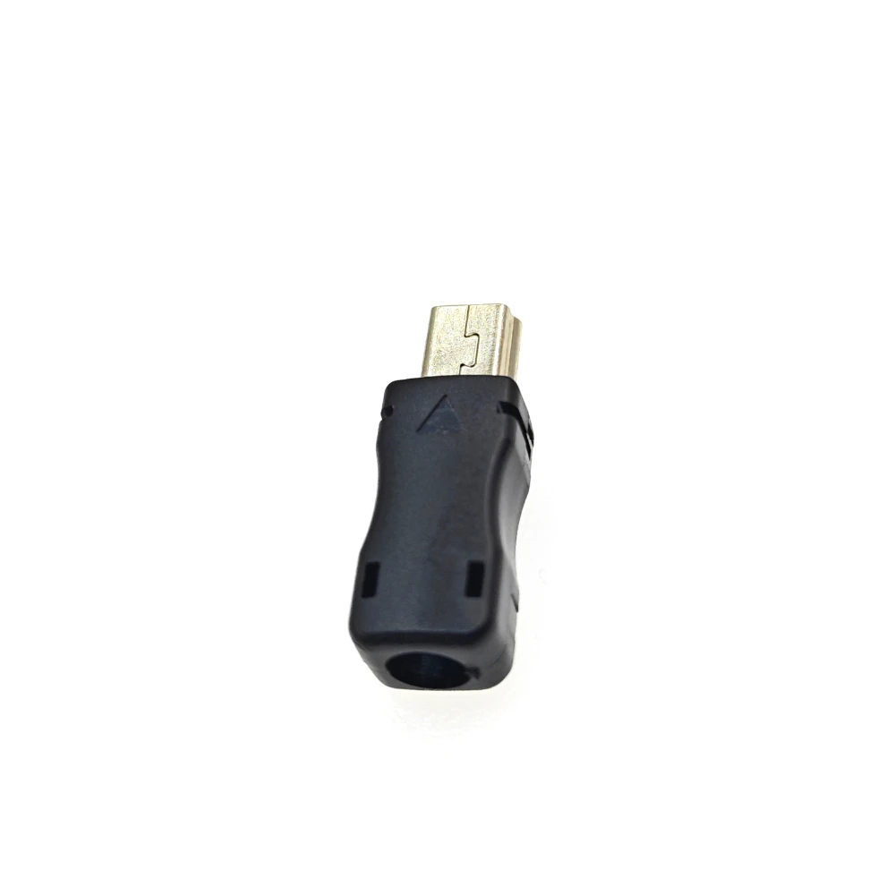 10Sets Mini USB Male Connector (3 IN 1 )Male Mini USB Jack 2.0 5PIN Plug Socket With Plastic Cover For Kinds of DIY