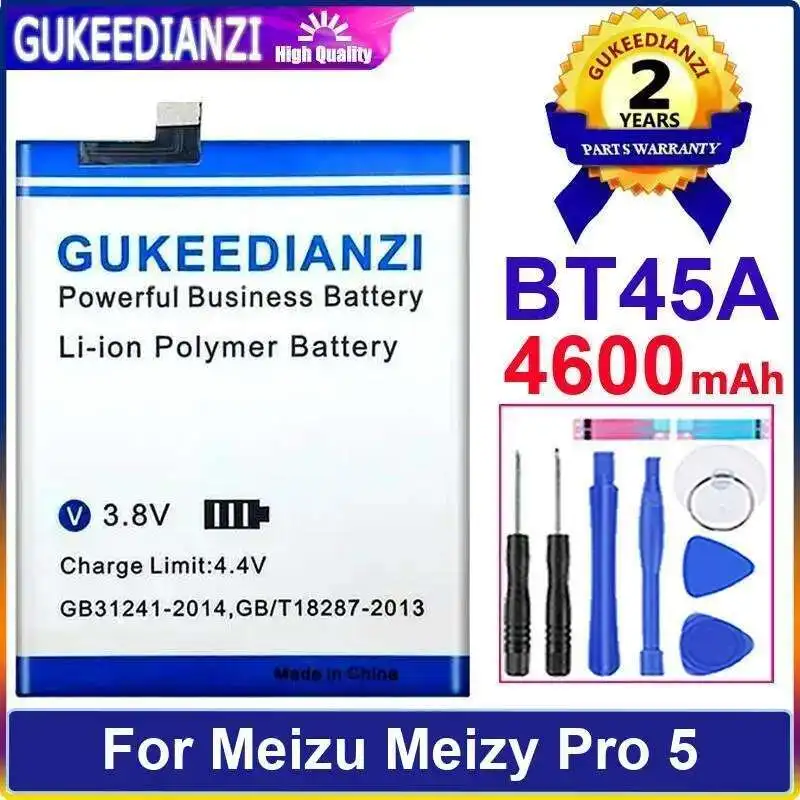 

Long-Lasting BT45A 4600Mah For Meizu Meizy Pro 5 Mobile Phone Battery