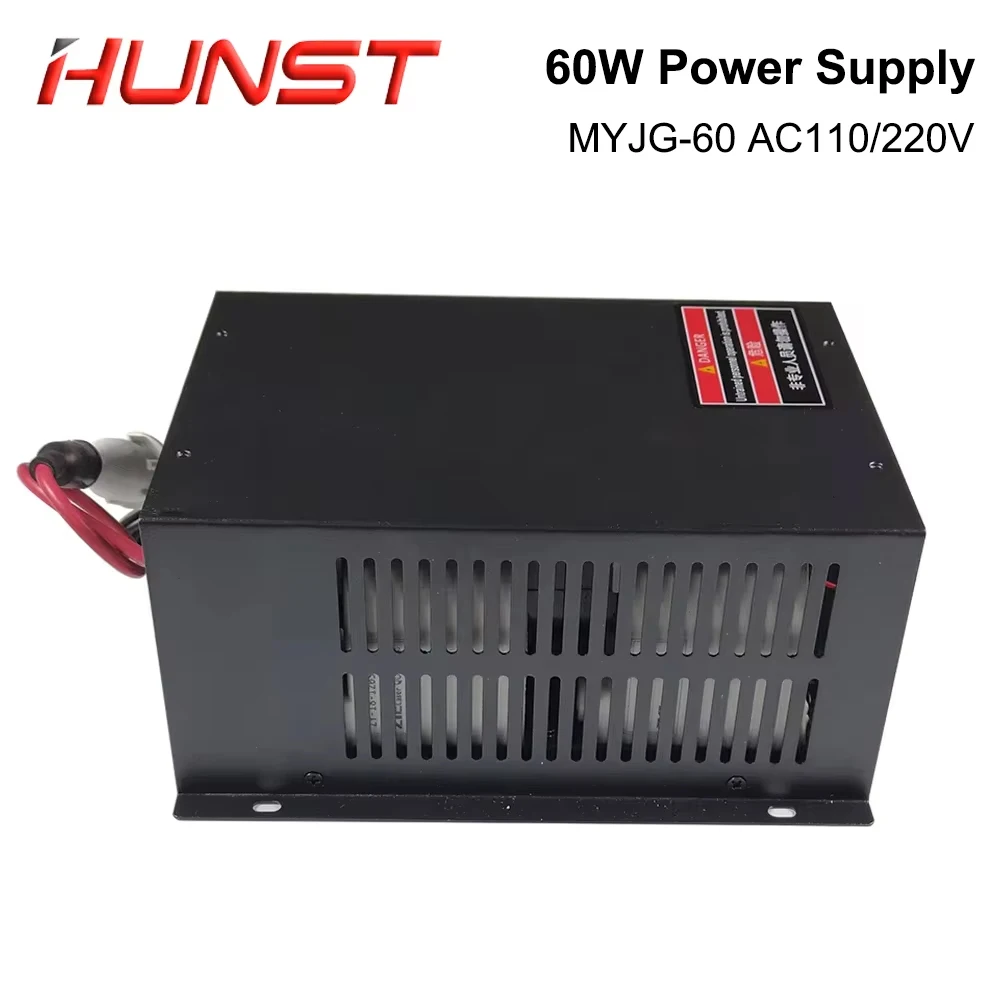 مصدر طاقة ليزر CO2 من Hunst MY - مراجعة Laser Power Supply 60W وسعره