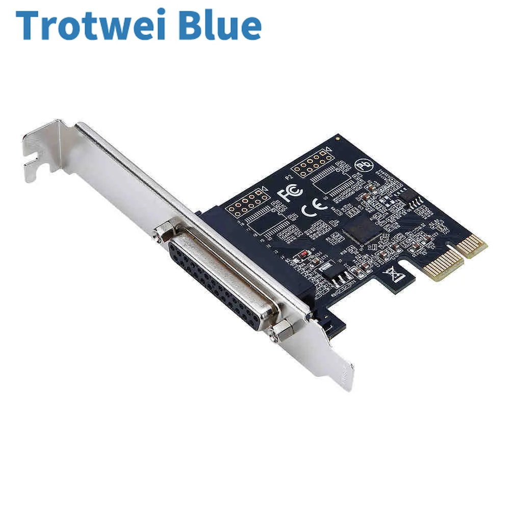 AX99100 original PCIe parallel port card PCI-e to parallel port card 25-pin L printer expansion card