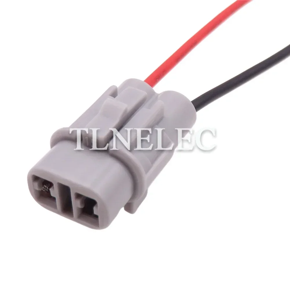 2 Pin Way Automobile Sealed Socket With Wires Car Wire Cable Connectors For Honda 6180-2321 6187-2311
