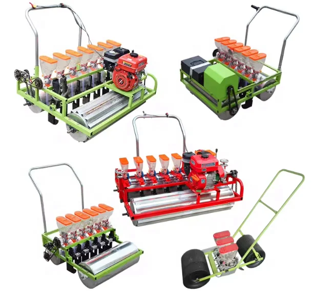 Agricultural 9 10 12 15 Row Garden Seed Drill Manual Precision Vegetable Seeder PlantersNew Auto Walking Behind Vegetable Seeder