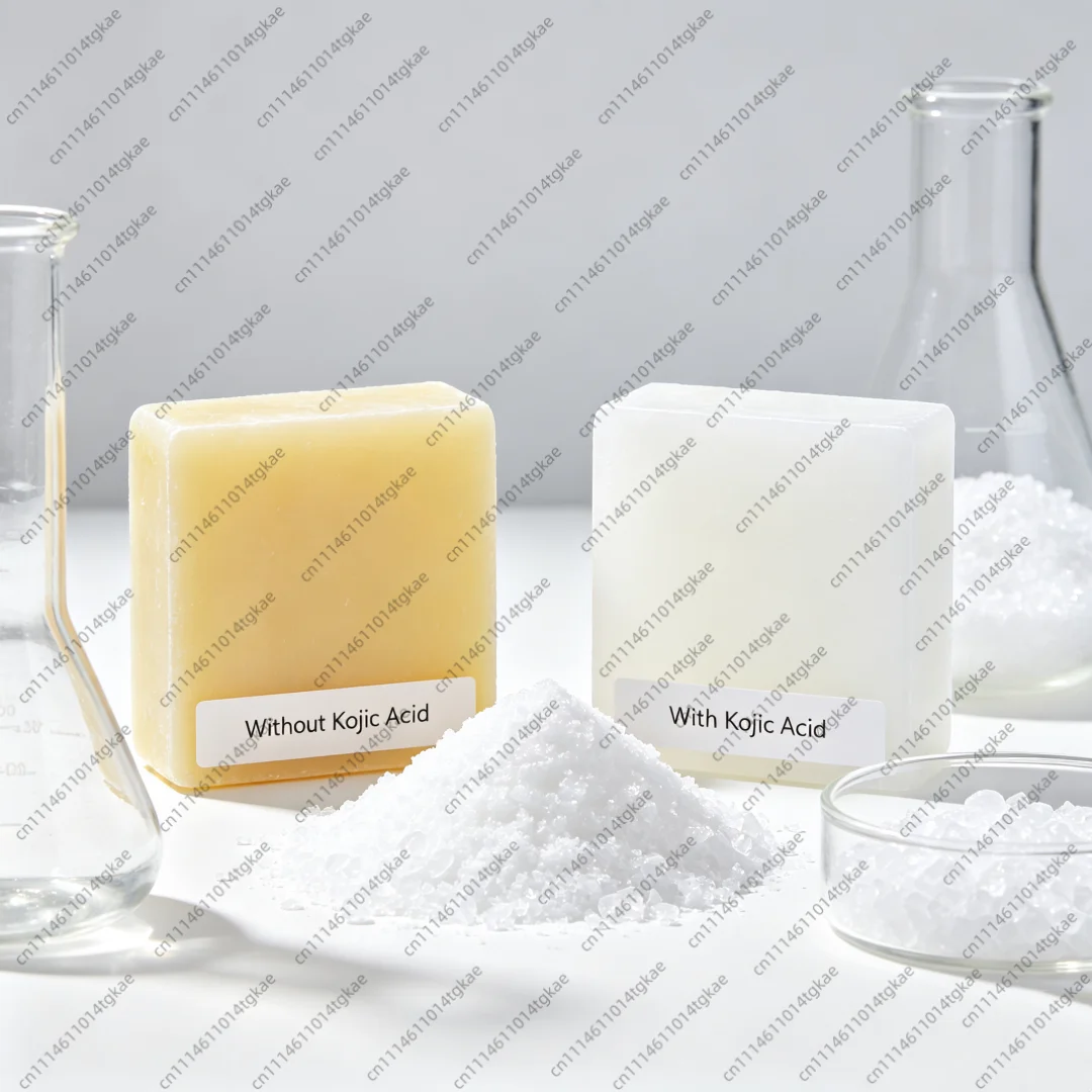 كريستال حمض الكوجيك النقي الشف - مراجعة Soap Making Acid وسعره