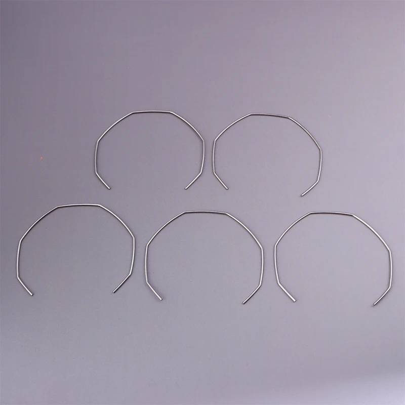 5-piece coffee portafilter basket spring clip cable, dimensions 51/54/58mm, suitable for espresso machines.