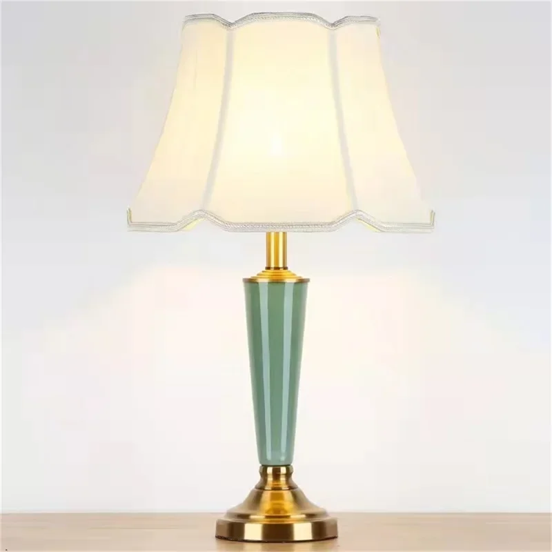 ASHER Table Lamps Desk Lighting Contemporary Ceramic LED for Home Office Creative Hotel Decoration