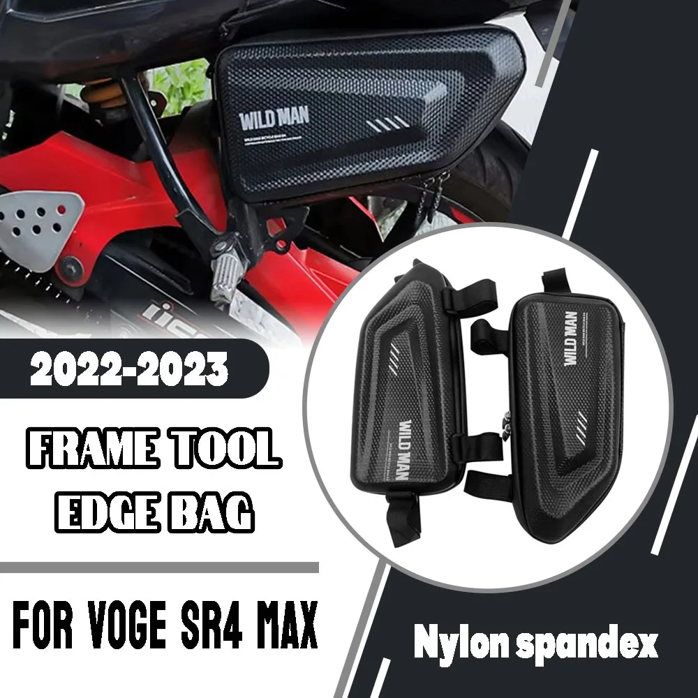 For VOGE SR4 Max sr4 max 2022-2023 Motorcycle Triangle Side Bag Hard Shell Bag Waterproof Side Tool Bag Modification Accessories