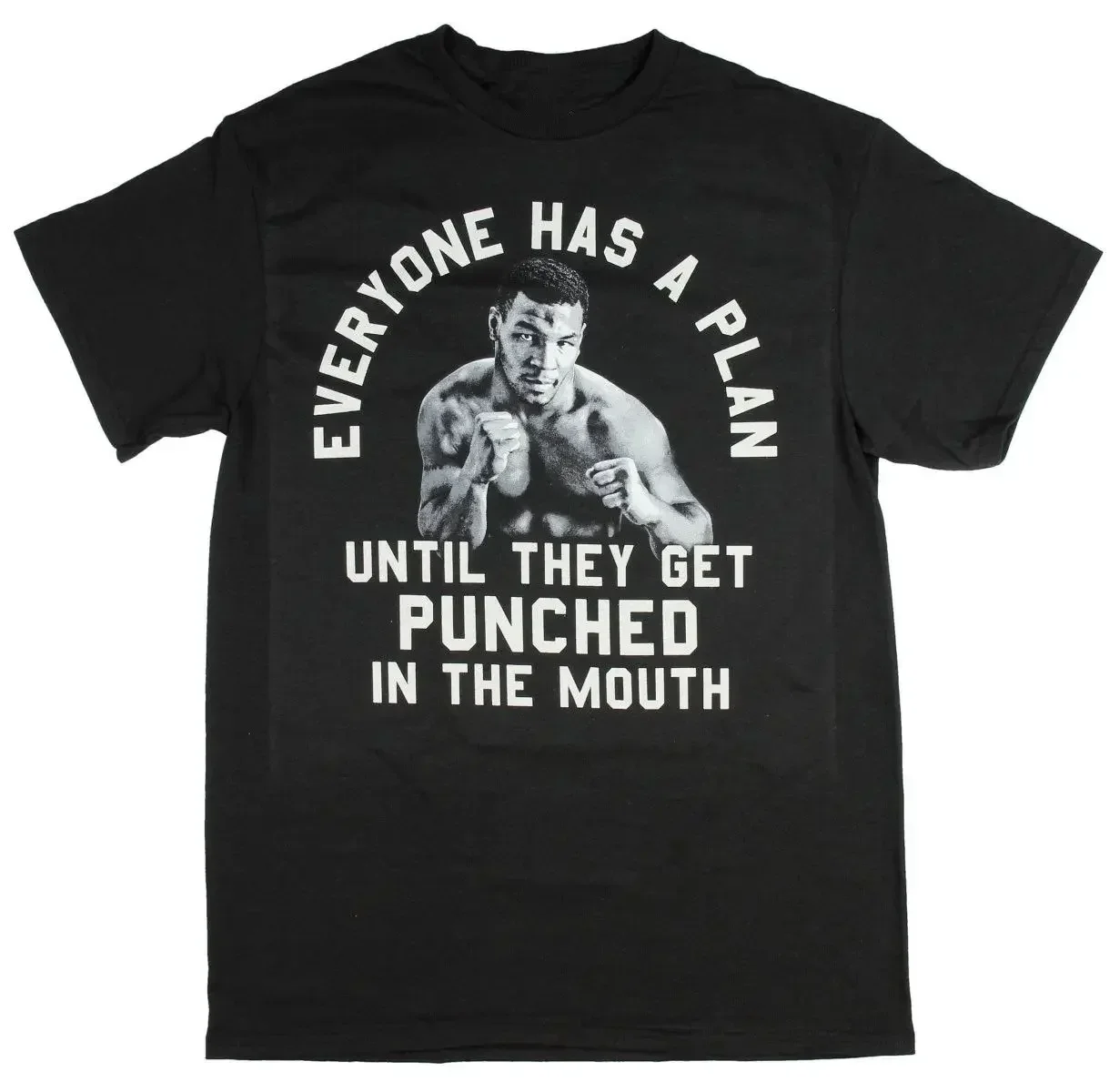 Everyone Has A Plan Punched In The Mouth. Mike Tyson T-Shirt Summer MDE  Short Sleeve O-Neck Men's T Shirt New XS-4XL