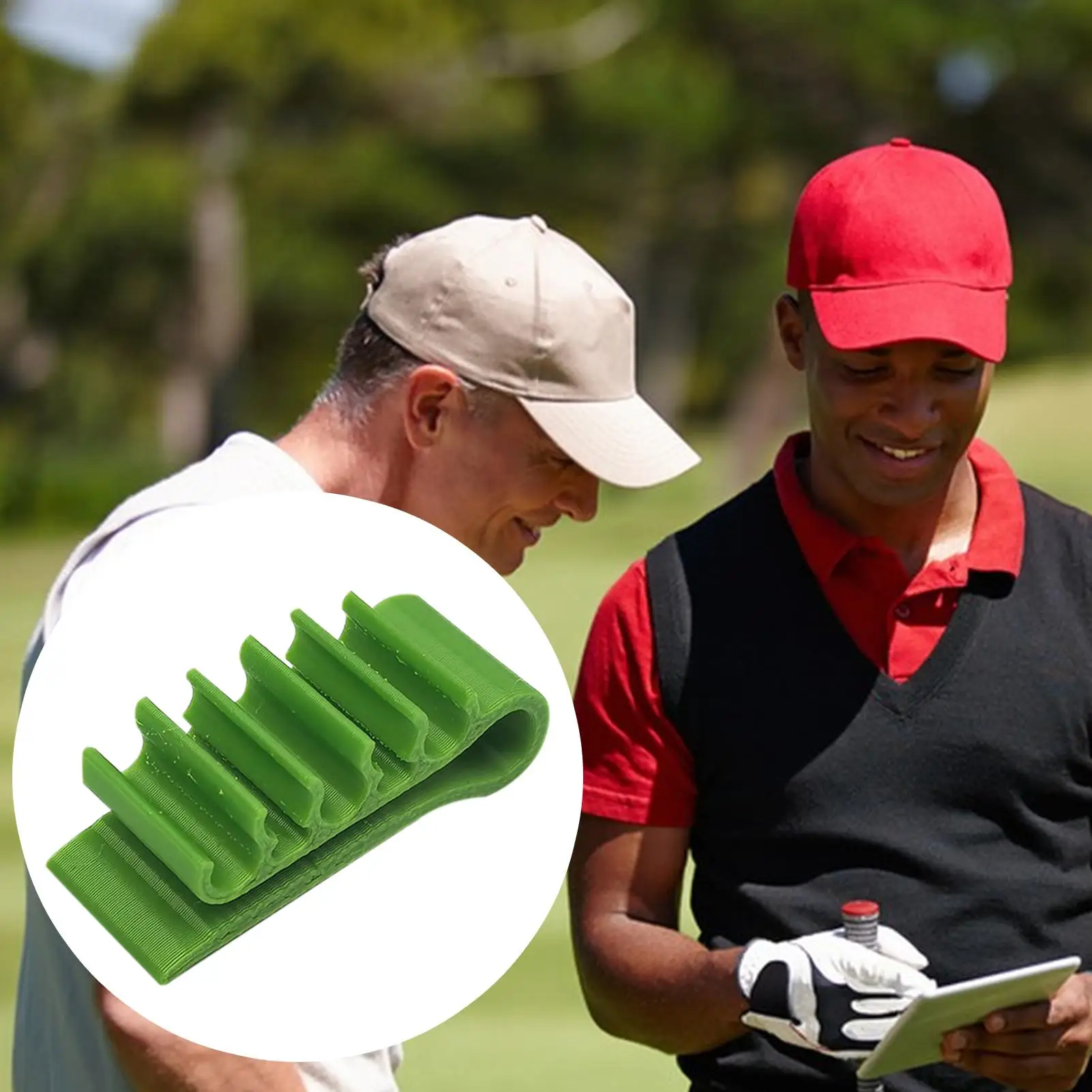 جولف تي حامل قبعة كليب ثلاثية الأبعاد مطبوعة جولف تي شيرت حافة كليب المدمجة خفيفة الوزن الرياضة الملحقات المنظم المشبك لوازم الغولف #3