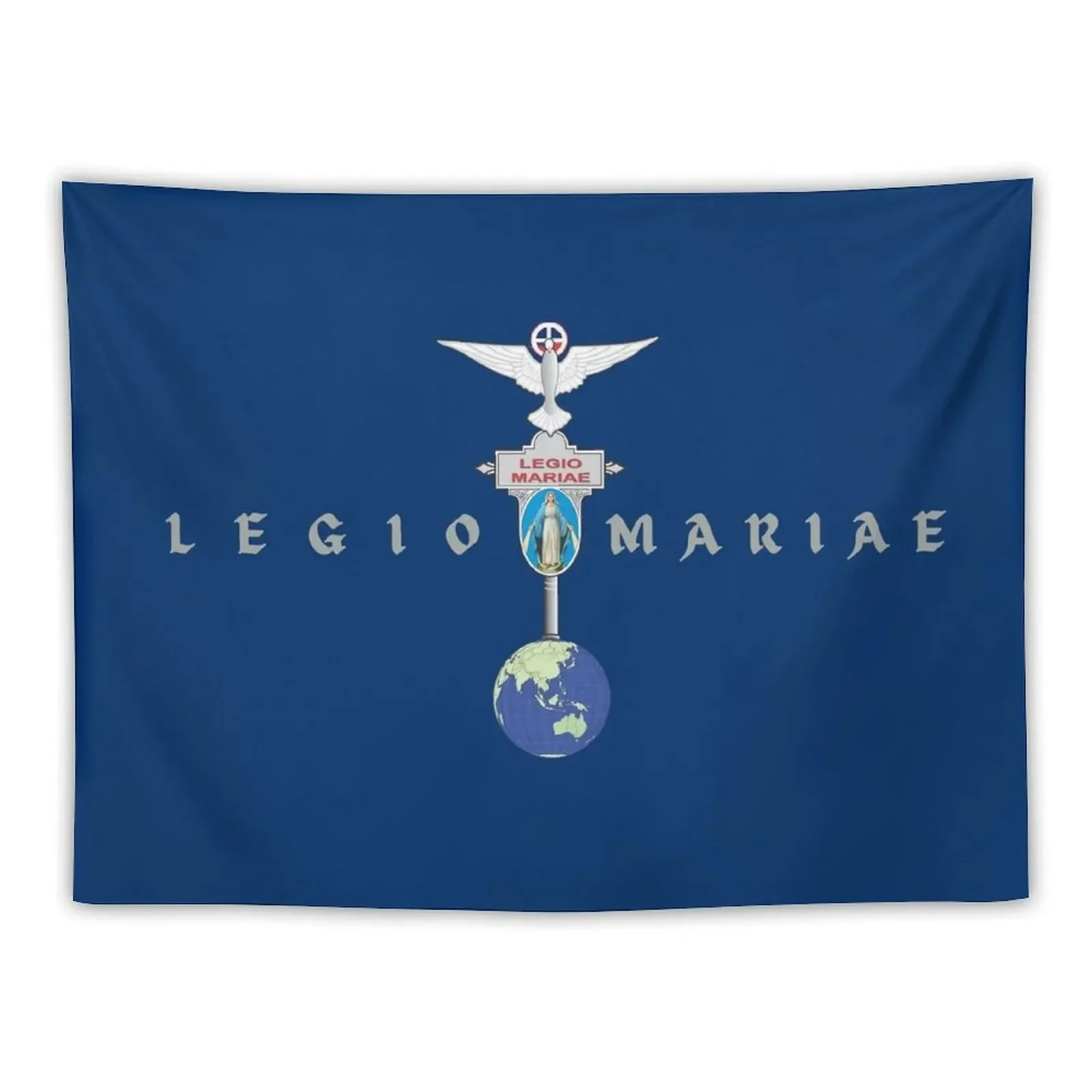 Legion of Mary, Legio Mariae, Marijina Legija Tapestry Room Decorator Room Decor Wallpaper Bedroom Tapestry