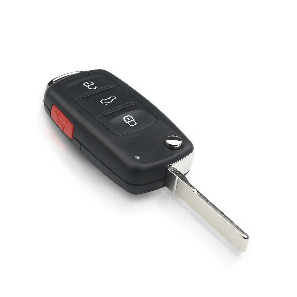 KEYYOU 1PCS ใหม่สําหรับ Skoda Octavia VW Volkswagen Golf Mk6 Tiguan POLO Passat CC ที่นั่ง 2/3/4 ปุ่มรถกรณี