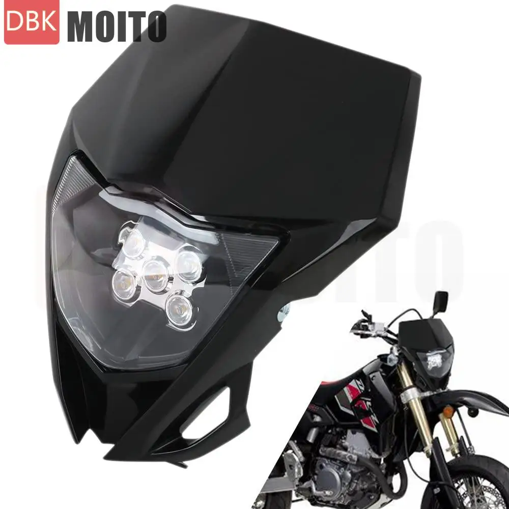 

Универсальная мотоциклетная фара для Yamaha WR250F WR450F YZ 250 450 TTR225 TTR 230 Supermoto Bike Enduro, светодиодные фары