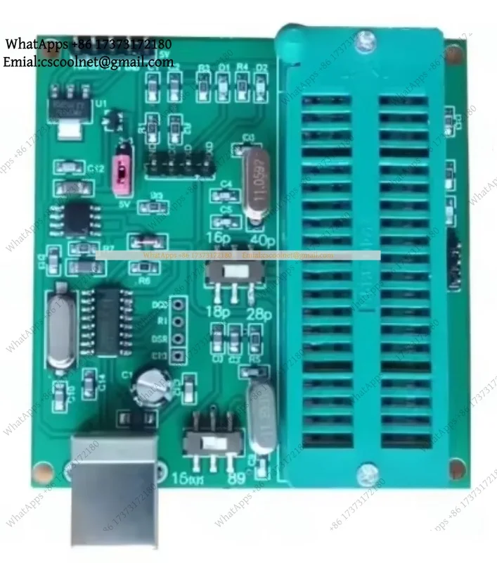 JS02 USB To TTL Serial Module ISP Programmer For Single Chip Microcomputer