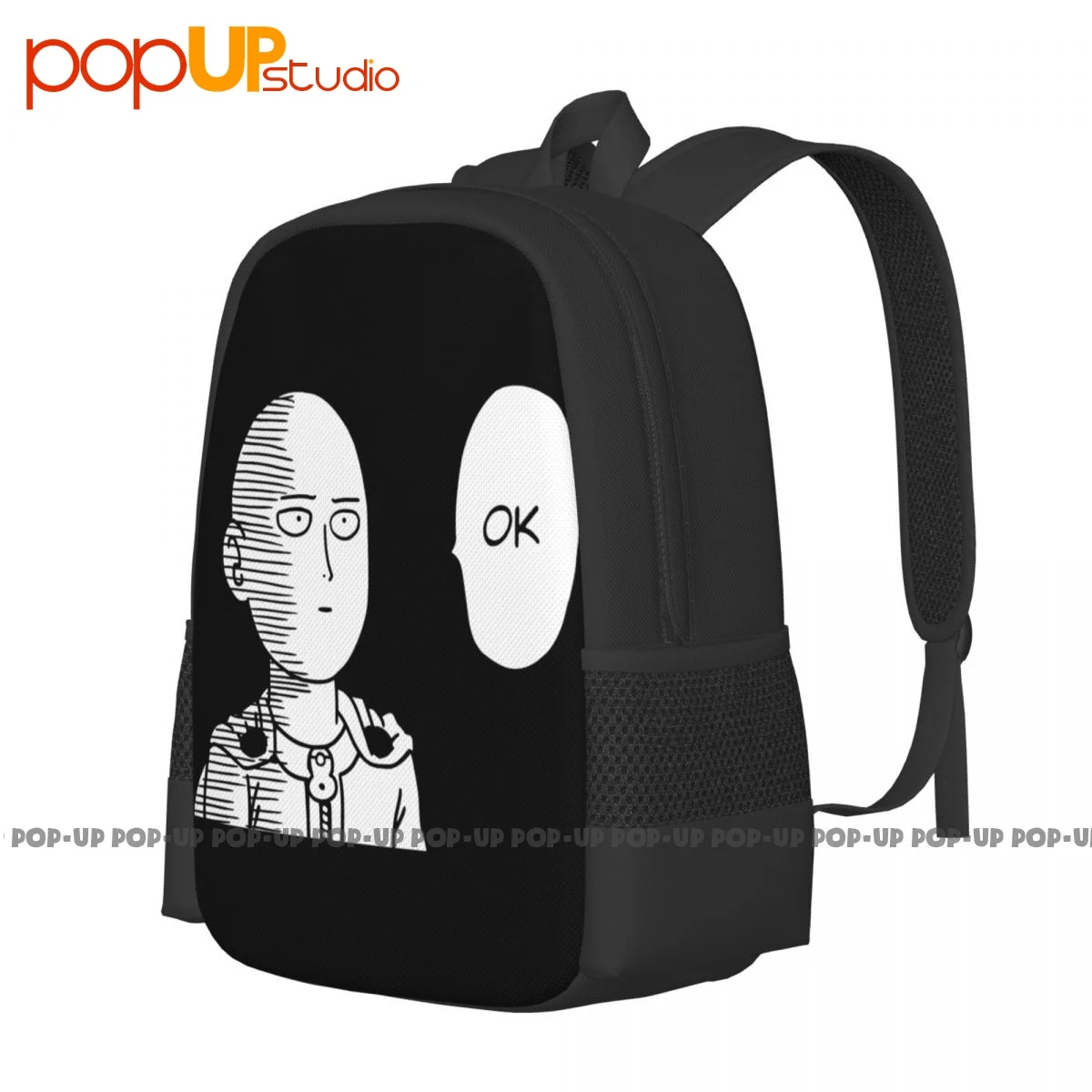 Ok One Punch Man Strongest Hero No Hair Saitama Backpack Large Capacity Hot Shoe Bag 3d Printing Large Capacity