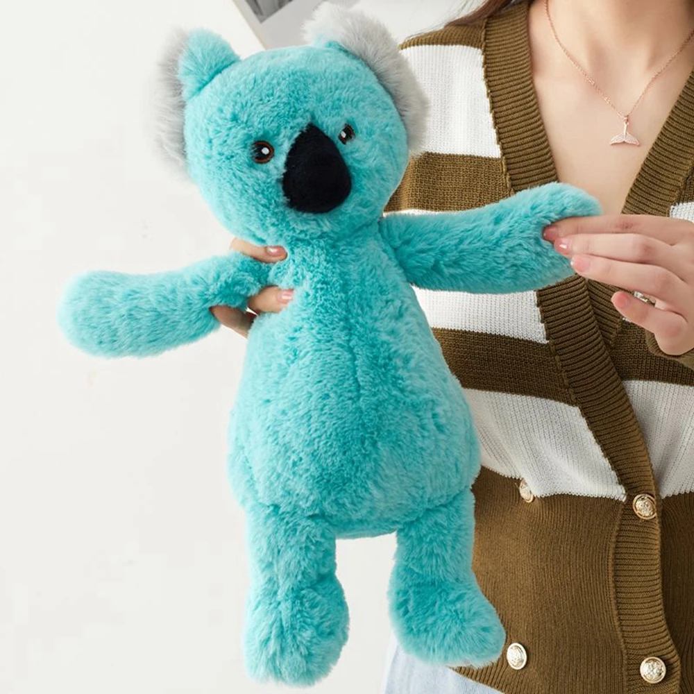 35cm Variante blau Koala Plüsch tier super weich kann Schlaf kissen Koala Puppe formen, um Freunden kreative Geburtstags geschenke zu geben