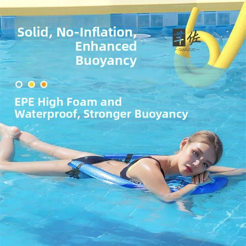 Inflatable Floating Aid Stick Outdoor Swimming Pool Float Bed Style Adult Swimming Equipment Beginner Kit Children's New Model view 2