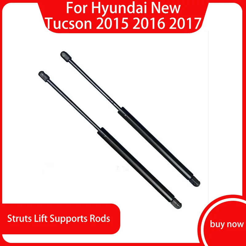 

Fits for Hyundai New Tucson 2015 2016 2017 2pcs Rear The tail gate Auto Gas Spring Struts Lift Supports Rods