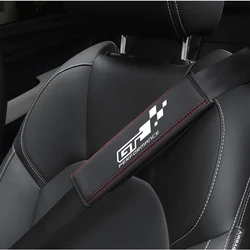 For Renault GT Performance Top leather material automotive seat belt cover shoulder protector