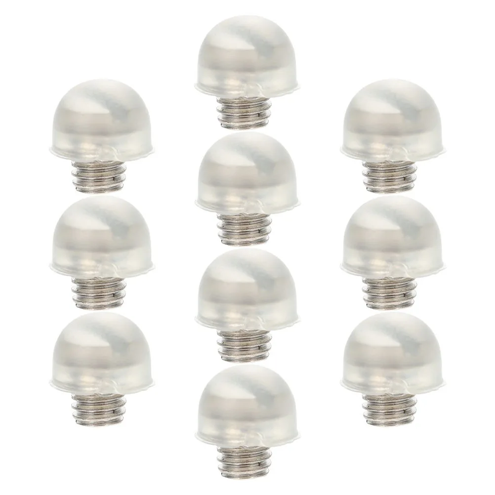 10 قطعة صالون الحلاقة استبدال مقص مصدات الشعر الصامت المقصات أجزاء دائم سهلة التنظيف لأدوات التهيأ الشعر القص الخمار #3