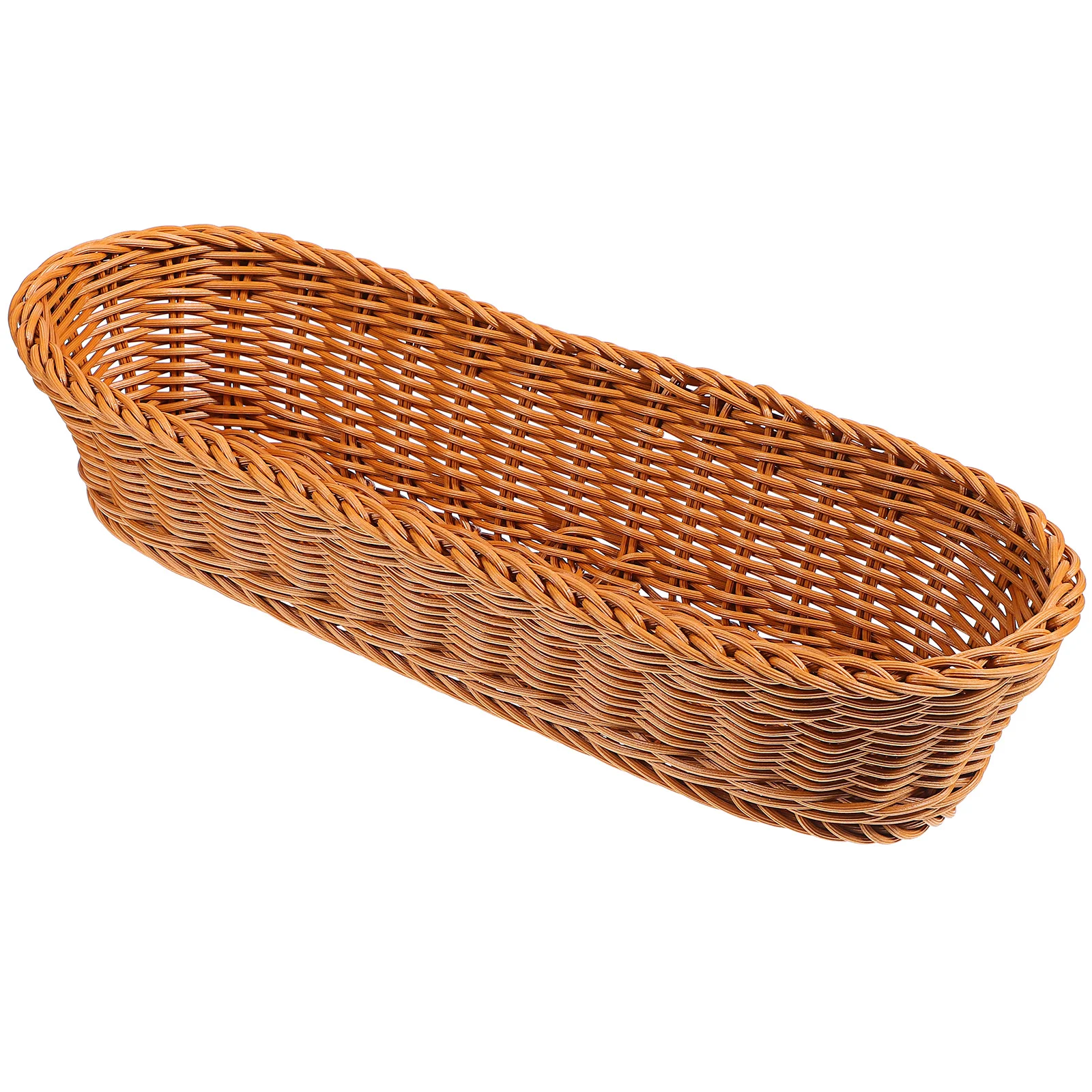 

Vintage Tray Woven Bread Basket Baskets For Serving Snack Bohemia Party Fruit Snacks Gift Proving