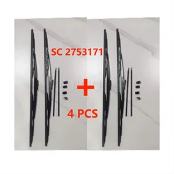 4 PCS in Suitable for Scania Truck Wiper Slices With Long Nozzle OEM 2753171