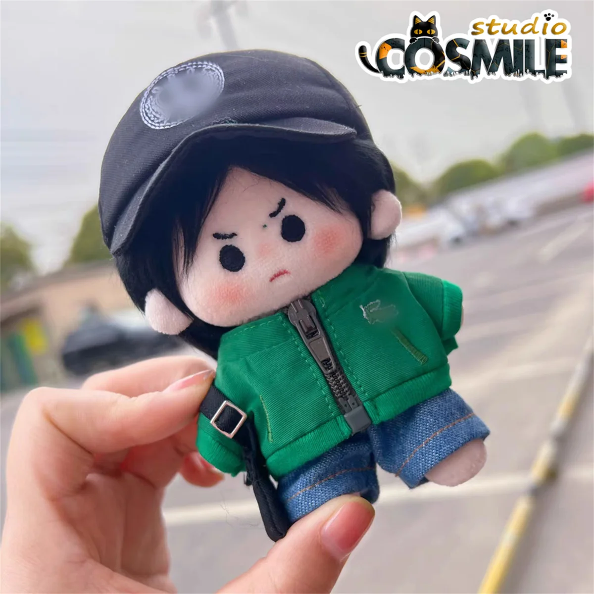 

The Untamed Kpop Star Idol Yibo Green Casual Fashion Stuffed Plushie 10cm Plush Doll's Clothes Doll Accessories GG