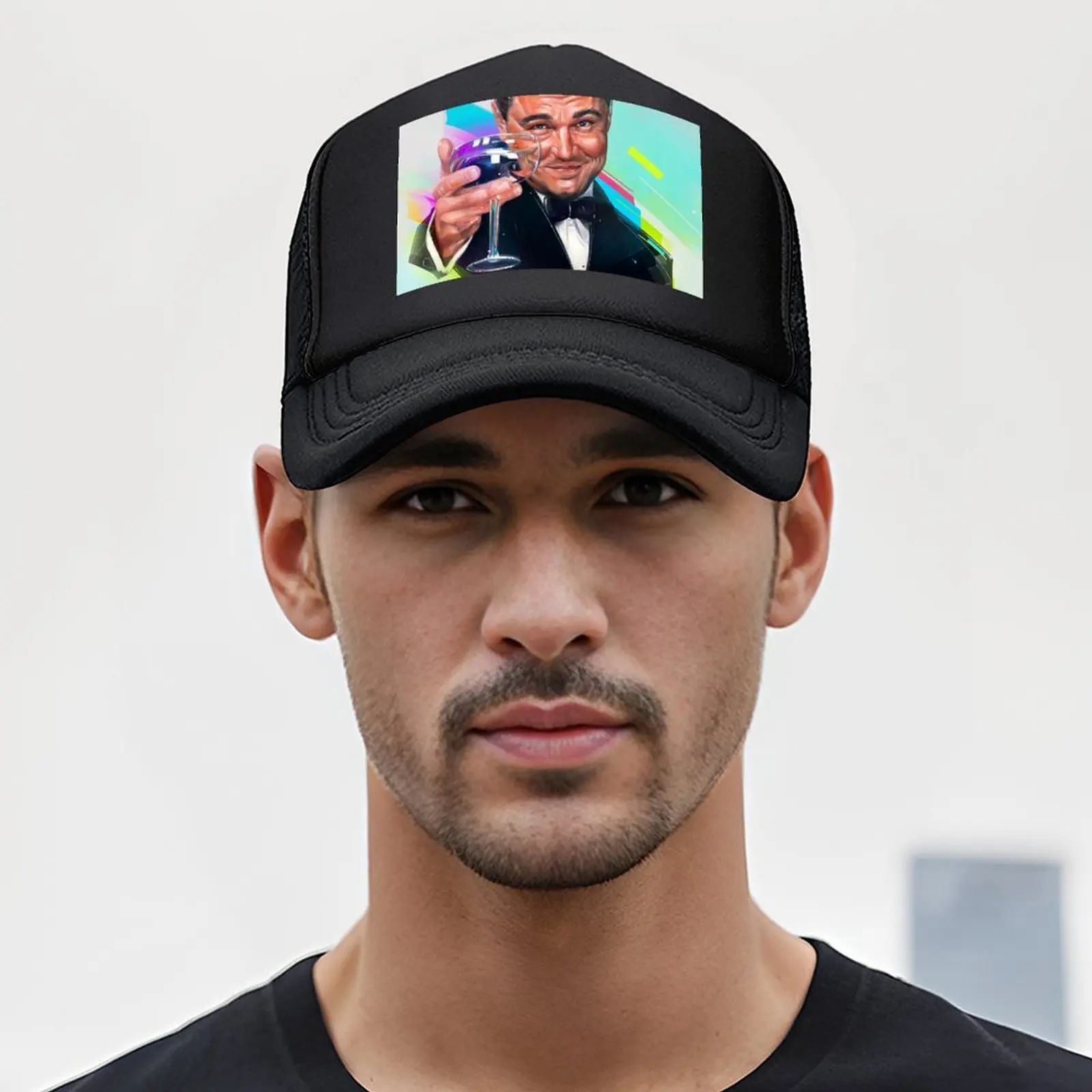 ليوناردو دي كابريو قبعة بيسبول قبعات الصيد رجل الرجال كبيرة الحجم قبعة العسكرية التكتيكية قبعة موضة الشاطئ الرجال القبعات النسائية #5