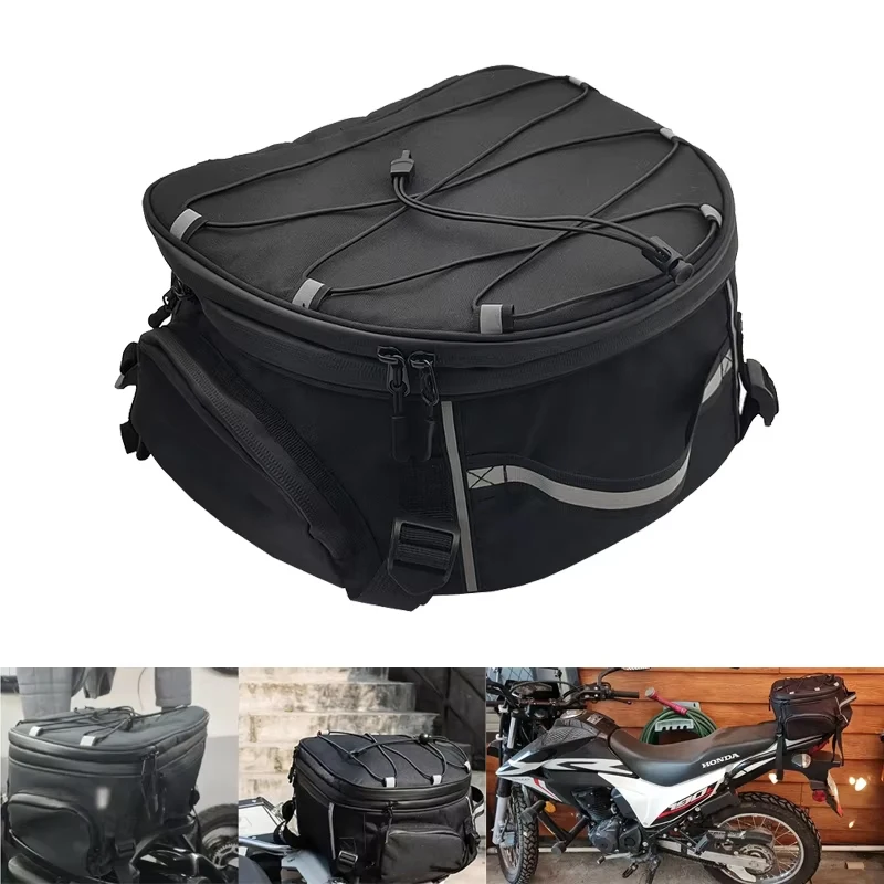 

Универсальная мотоциклетная сумка на заднее сиденье, водонепроницаемая большая вместительная сумка для багажа для мотоцикла для BMW R1200GS R1250GS F 800 GS