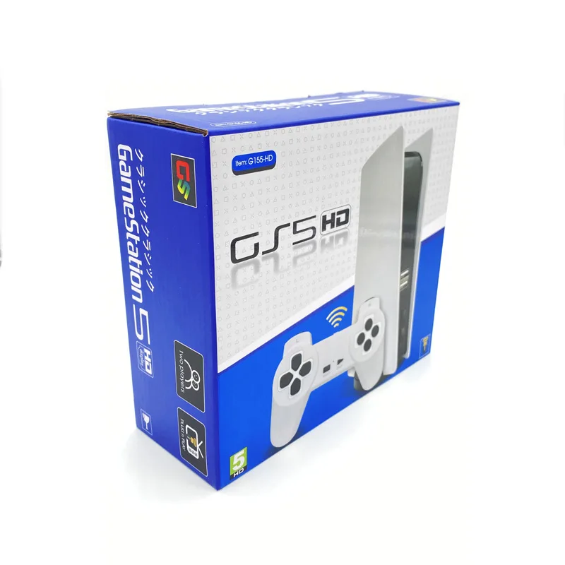 جديد G155-HD إخراج ريترو لعبة فيديو وحدة التحكم ل FC المدمج في 2000 ألعاب ل PS5 تلفزيون صغير الألعاب الكلاسيكية محطة الألعاب اللاسلكية #4