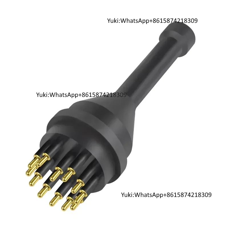 DC12M 12 Pins Male Dummy Underwater Termination Connector Dummy Port Seal for Marine Use