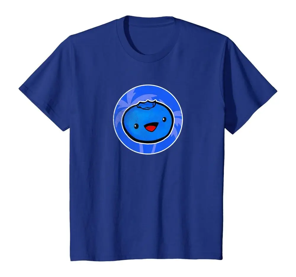 KIDS TEE: Super Cute Kawaii Blueberry T-Shirt By Seatropica For Men Clothing Women Short Sleeve Tees Y2K Tops Unisex Summer