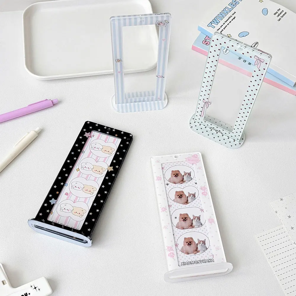Acrylic Photo Booth Frames, Vertical Display Stand