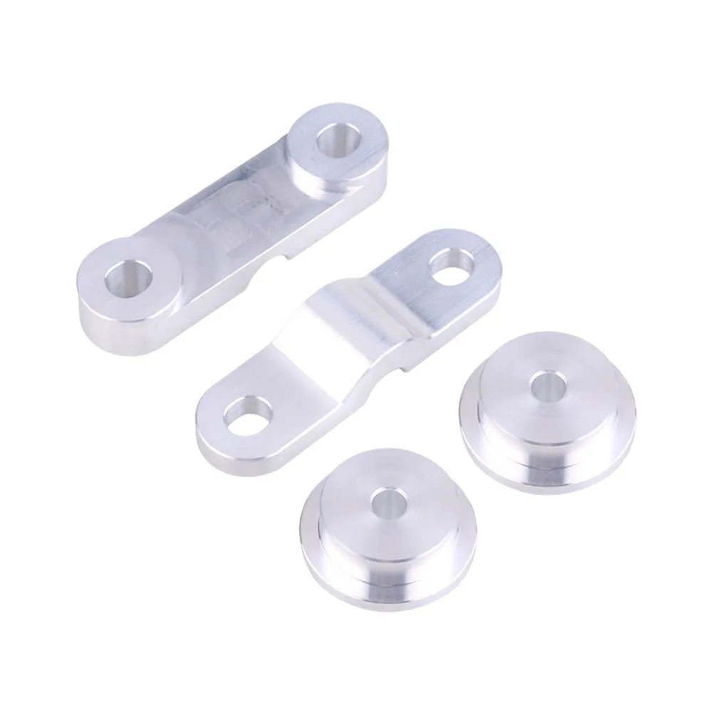 For Shifter Bushings CNC Silver For Honda For D15 For D16 For EG For EF Single Cam Engine Transmission Gear For Shift Repair