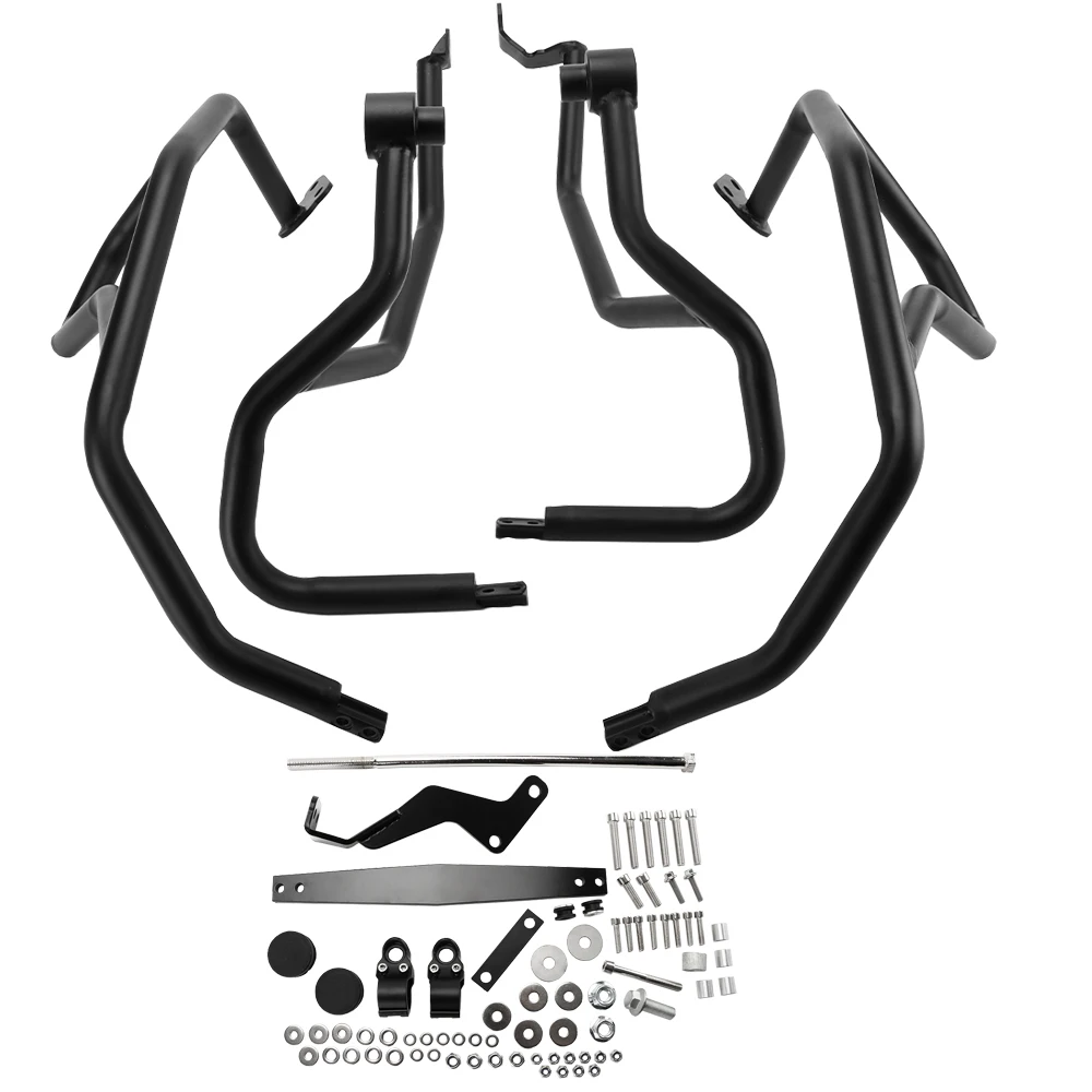 Motorcycle Accessories For V-Strom DL650 Crash Bar Engine Protection Guard Bumper Protector For SUZUKI STROM DL 650 2019-2023