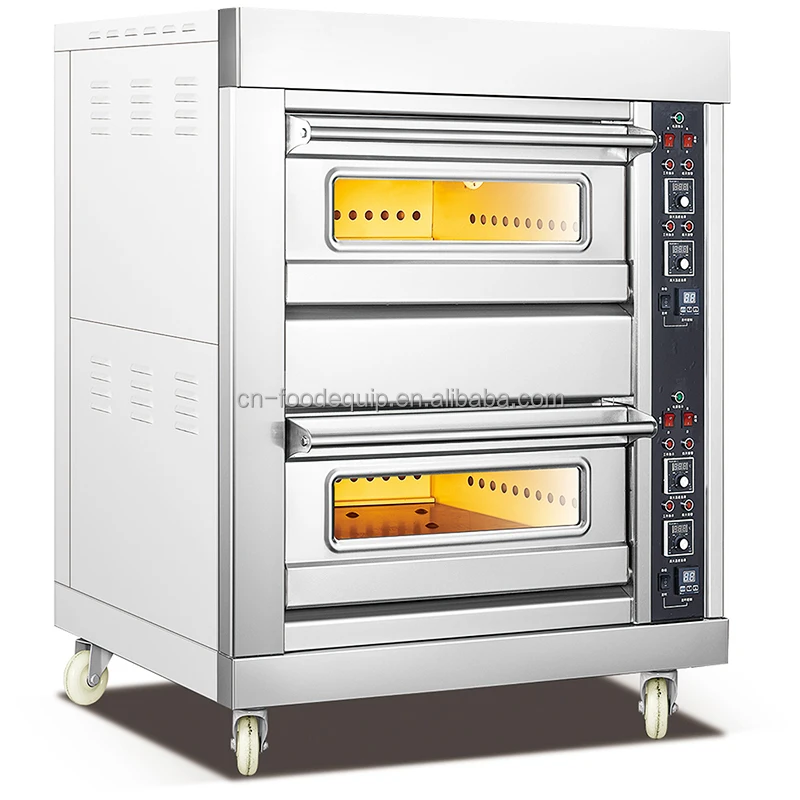 

Commercial Kitchen Cooking Bakery Complete Equipment Baking Gas Electric Bread Toasters Cake Pizza Oven For Sale