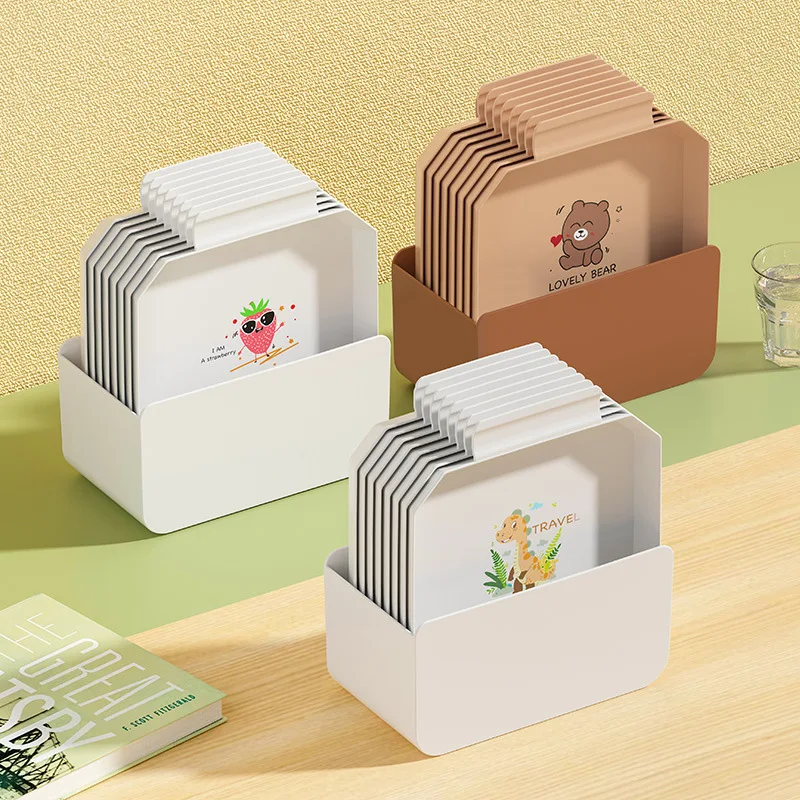 Household Plastic Bone Plates Desktop Trash Dishes Food Waste Plates Snack Fruit Small Plates
