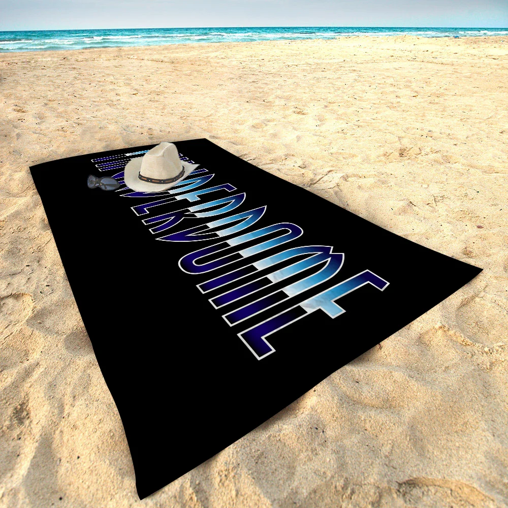 H-Hunderdome Music Festival Towel Microfiber Beach Towel Absorbent Quick dry Soft Yoga Swimming Resort Mountain Climbing Towel