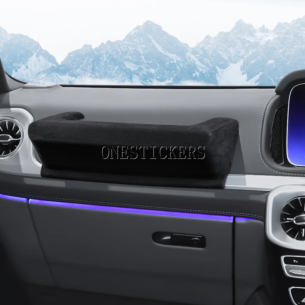 For Mercedes Benz G Class W464 W463A G350 G500 AMG G63 2019-2022 Car Copilot Central Control Handle Storage Box Organizer Holder