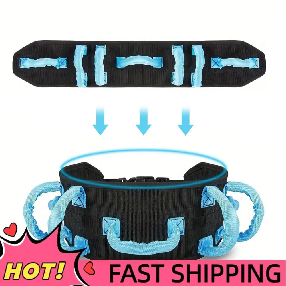 

Регулируемый пояс для ходьбы с металлической пряжкой, страховочный пояс для реабилитации, устройство для помощи при ходьбе для ухода за пациентами