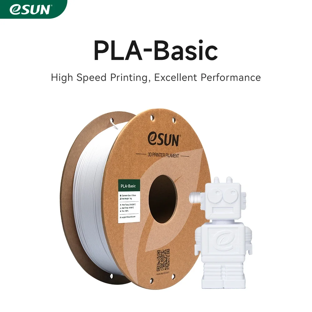 Image of ESUN PLA-Basic 3/5KG 3D-Druckfilament 1,75mm 1kg/Rolle Hochgeschwindigkeits- & Kostengünstiges Verbessertes PLA 3D-Filament Schnelle Lieferung