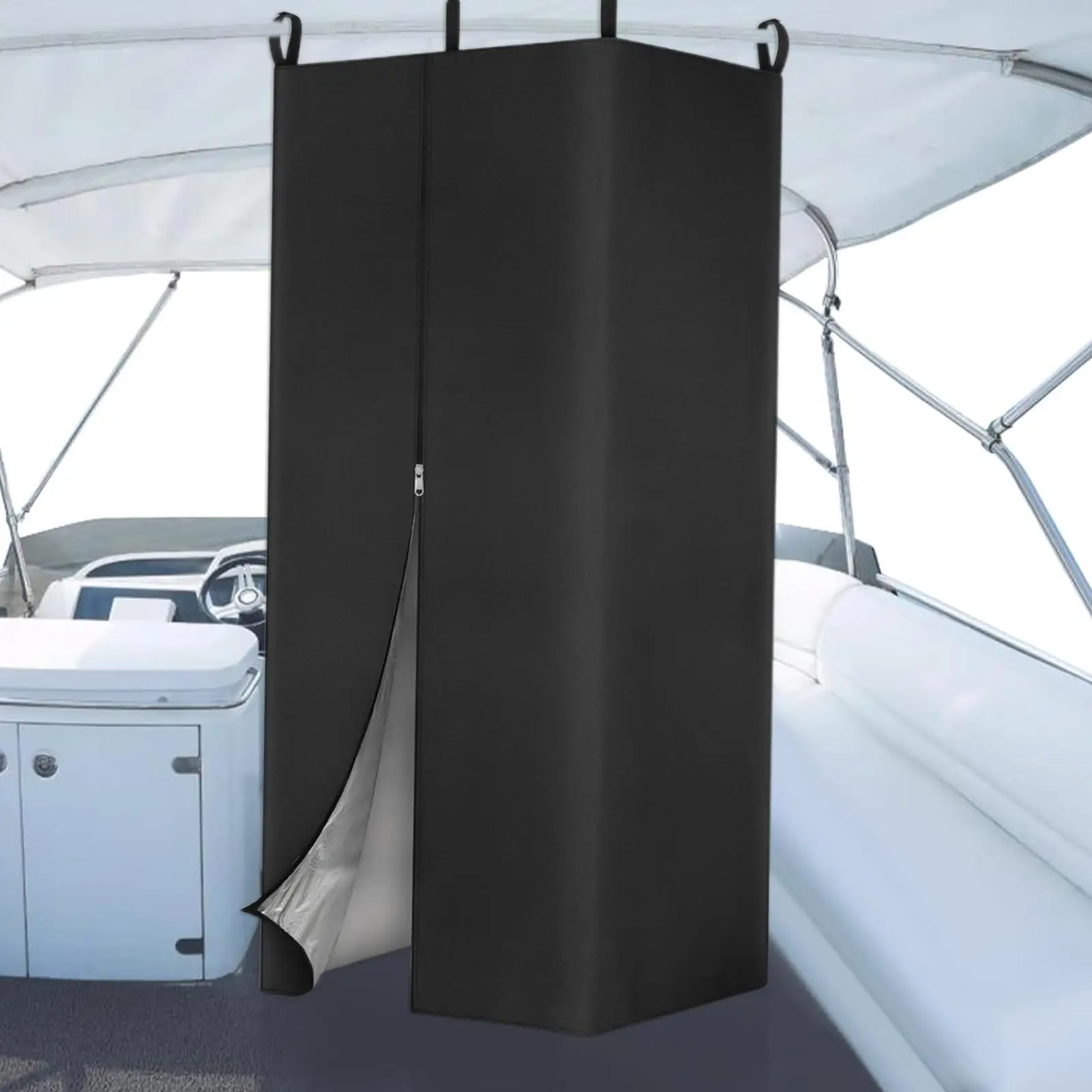

Privacy Tent for Boats 420d Instant Changing Room Shower Awning Enclosure Dressing Shelter 420D Oxford Cloth For Camping Beaches