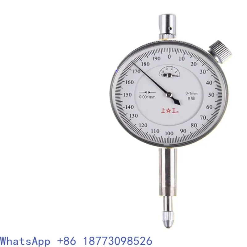 Shanggong Dial Indicator 0-1mm, High-precision 8-drill with Shockproof Function, Accuracy 0.001