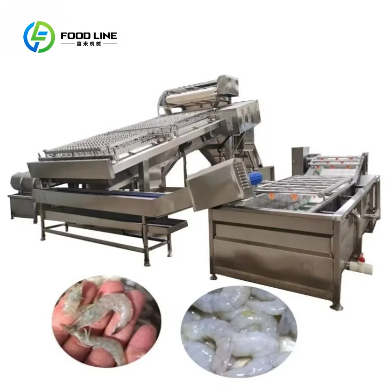 Customized Good Quality Stainless Steel Automatic Shrimp Shelling Machine Electric Shrimp Peeler Machine for Seafood Processing