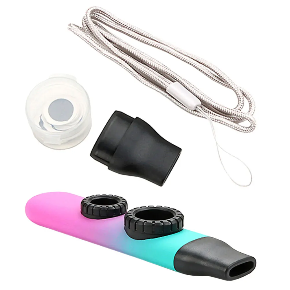 

Kazoo Instrument Kids Adults Music Lovers Small ABS Plastic Practice WF06 Smooth Durable Multi Color Musical Prop Birthday