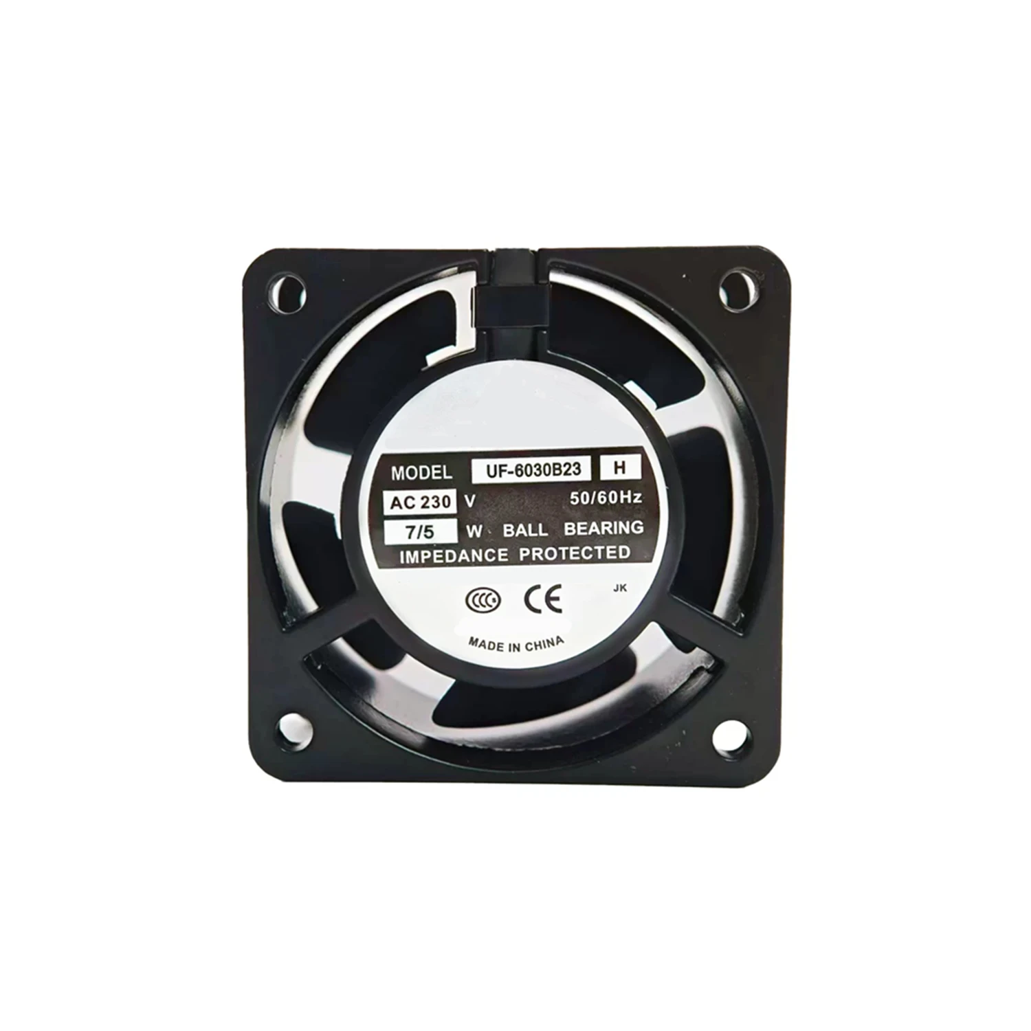 

Вентилятор охлаждения UF-6030B23H AC 230 В 7/5 Вт .05/0,04 А 2800/3400 об/мин 6 см 6030 60*60*30 мм 2-проводной