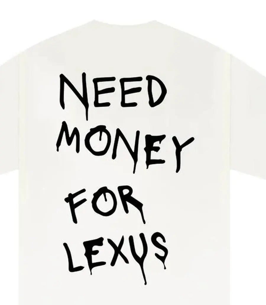 

Car Lovers T-shirt Lexu logo Men's and Women's Short-Sleeved with Patterns for Summer