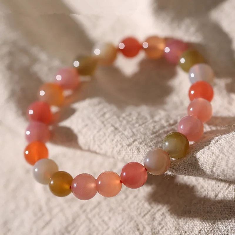 Original Yanyuan Agate Bracelet Candy Color Colorful Crystal