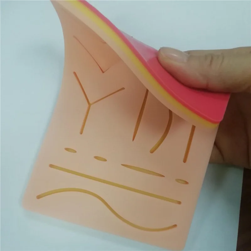 5X New Skin Suture Training Kit Pad Suture Training Kit Suture Pad Trauma Accessories For Practice And Training Use